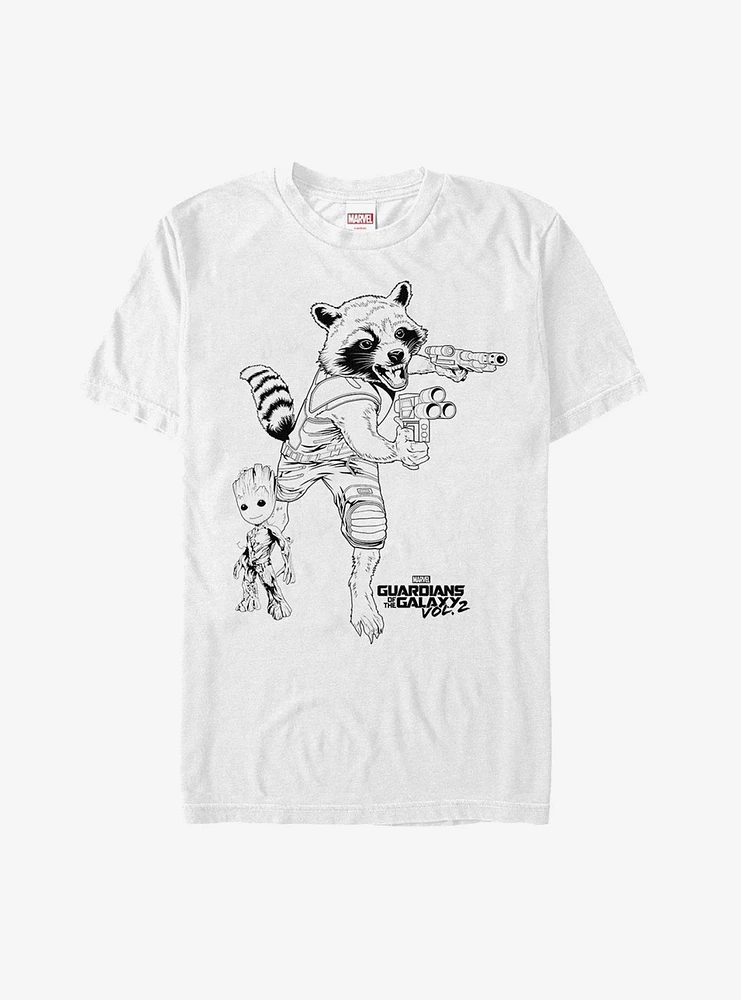 Marvel Guardians of the Galaxy Vol. 2 Best Friend T-Shirt