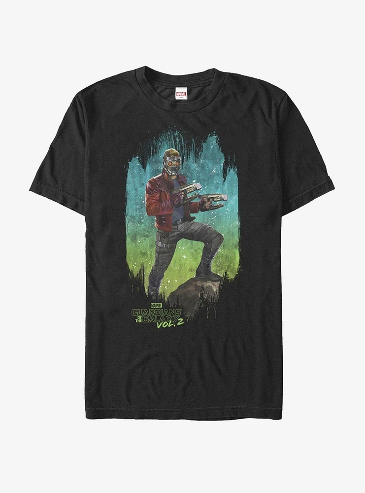 Marvel Guardians of Galaxy Vol. 2 Star-Lord Night T-Shirt
