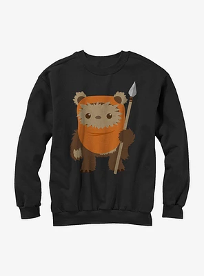 Star Wars Wicket Ewok Cartoon Sweatshirt