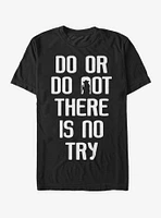 Star Wars Jedi Master Yoda Do or Not T-Shirt