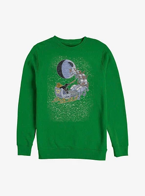 Star Wars Darth Vader Santa's Sleigh Sweatshirt