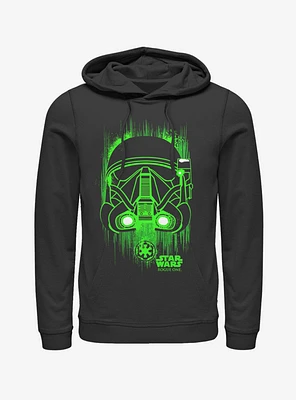 Star Wars Death Trooper Helmet Spray Paint Hoodie