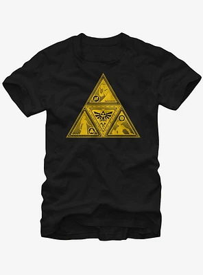 Nintendo Legend of Zelda Triforce Silhouette T-Shirt