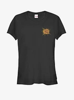 Marvel Halloween Classic Small Logo Girls T-Shirt