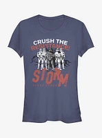 Star Wars Crush the Resistance Girls T-Shirt