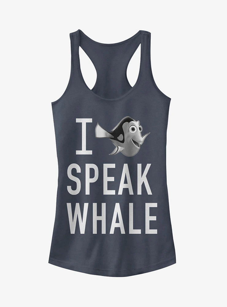 Disney Pixar Finding Dory I Speak Whale Girls Tank