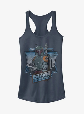 Star Wars The Empire Strikes Back Boba Fett Girls Tank Top