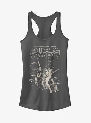 Star Wars Classic Poster Girls Tank Top