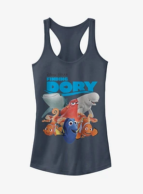 Disney Pixar Finding Dory Whole Gang Girls Tank
