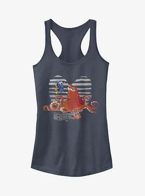 Disney Pixar Finding Dory Hank Heart Girls Tank