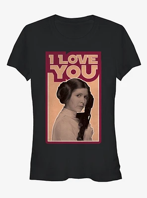 Star Wars Princess Leia Quote I Love You Girls T-Shirt