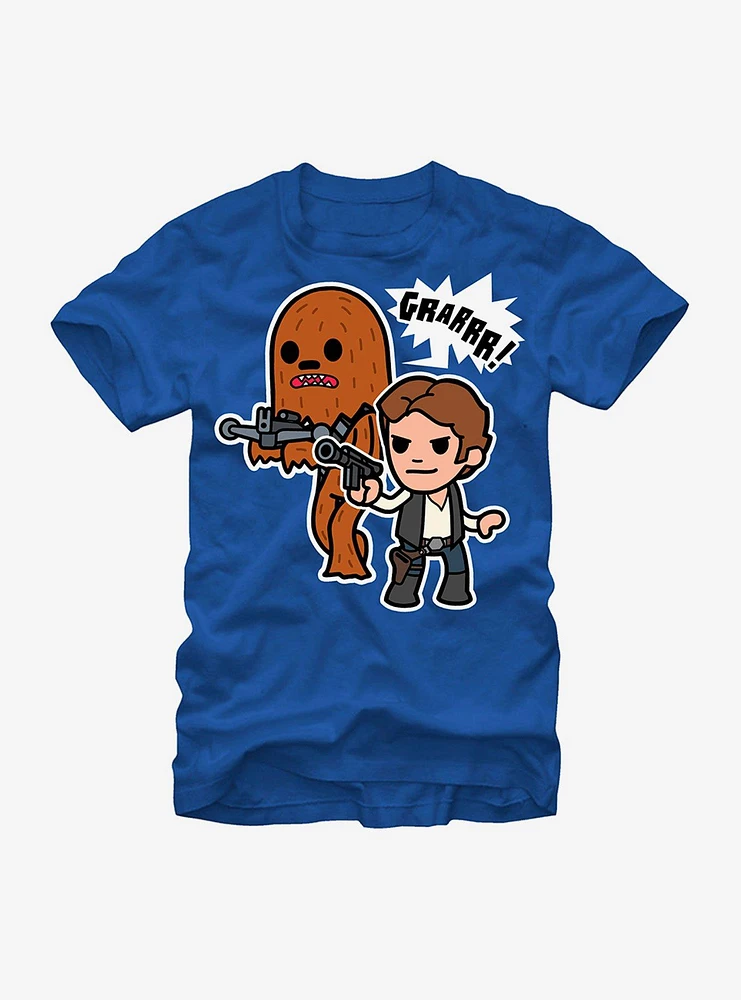 Star Wars Han Solo and Chewbacca T-Shirt