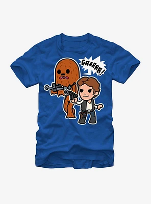 Star Wars Han Solo and Chewbacca T-Shirt