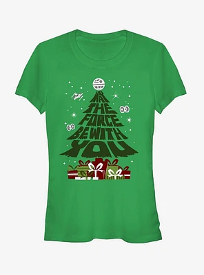 Star Wars Christmas Gifts Be With You Girls T-Shirt