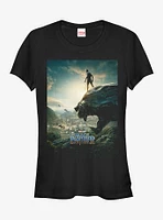 Marvel Black Panther 2018 Epic View Girls T-Shirt