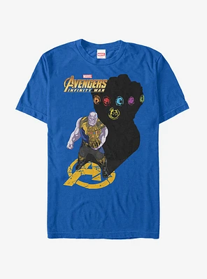 Marvel Avengers: Infinity War Thanos Shadow T-Shirt