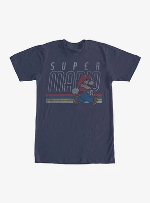 Nintendo Super Mario Classic Stripes T-Shirt