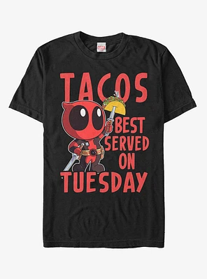 Marvel Deadpool Taco Tuesday T-Shirt