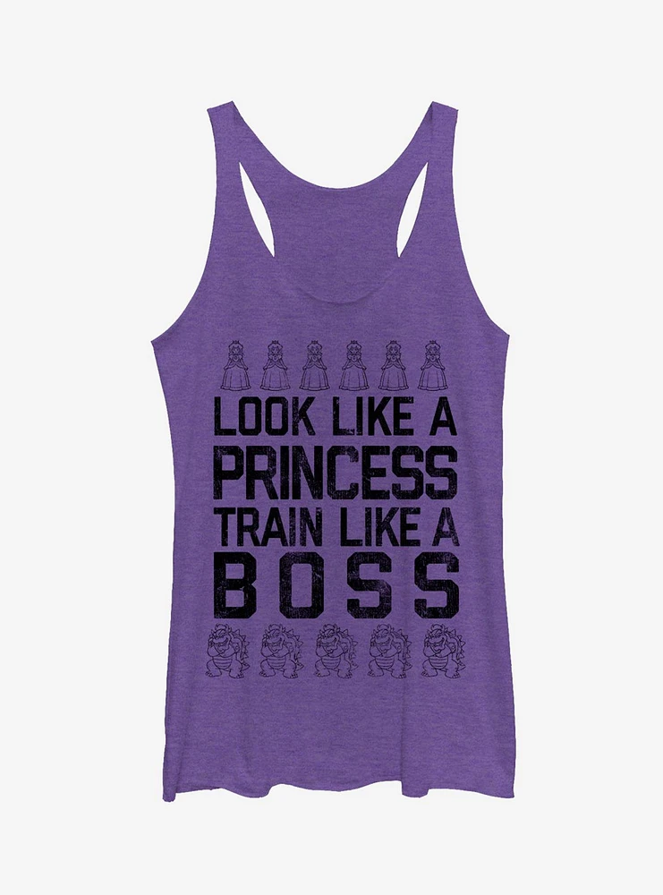 Super Mario Princess Peach Train Like Boss Girls Tanks