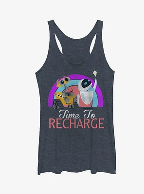 Disney Pixar Wall-E Time to Recharge Girls Tank