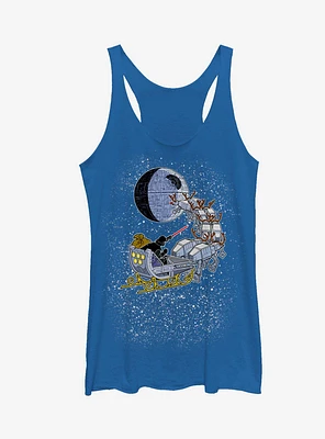 Star Wars Darth Vader Sleigh Girls Tank Top