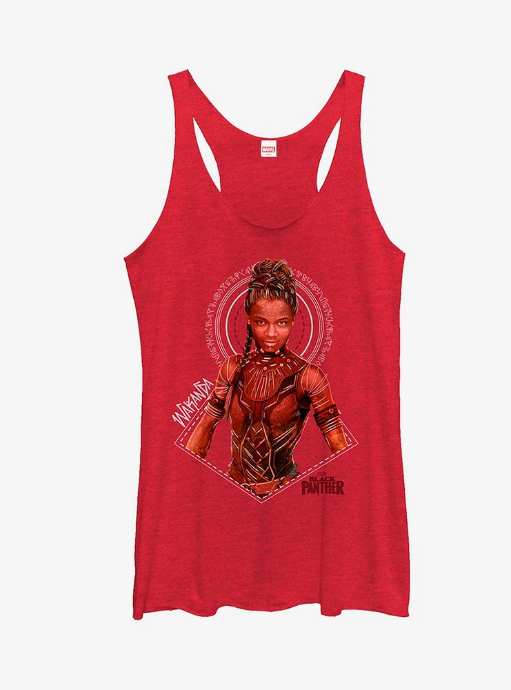 Marvel Black Panther 2018 Shuri Portrait Girls Tanks