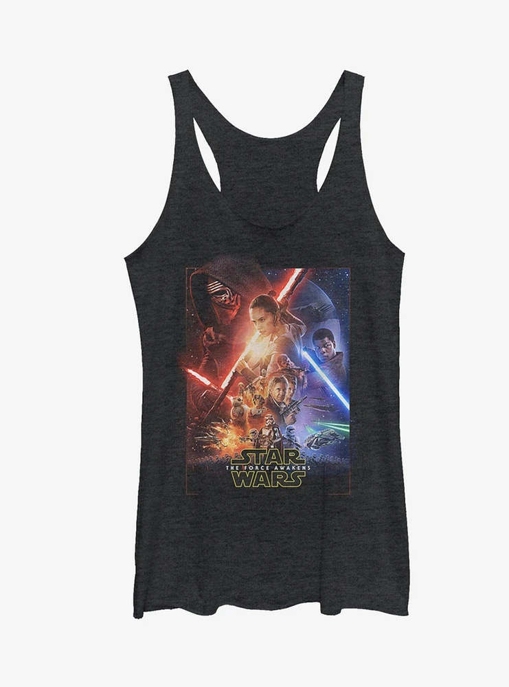 Star Wars Episode VII Movie Poster Girls Tanks