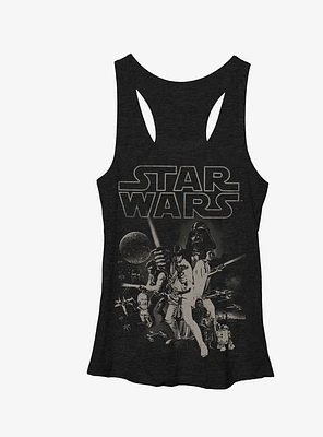 Star Wars Classic Poster Girls Tanks