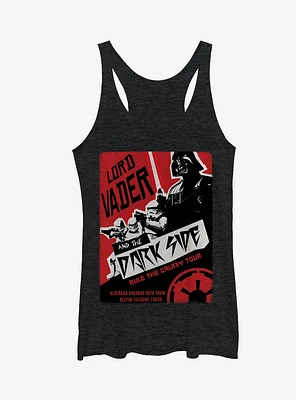 Star Wars Darth Vader Concert Poster Girls Tanks