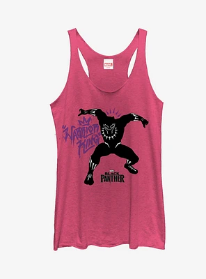 Marvel Black Panther 2018 Warrior King Girls Tanks