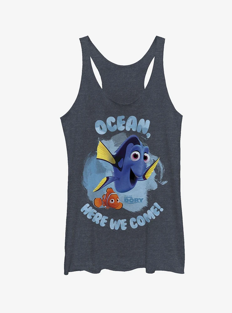 Disney Pixar Finding Dory Ocean Here We Come Girls Tank