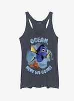 Disney Pixar Finding Dory Ocean Here We Come Girls Tank