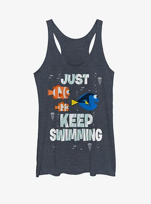 Disney Pixar Finding Dory Just Keep Swimming Girls Tank