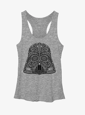 Star Wars Ornate Vader Helmet Girls Tanks