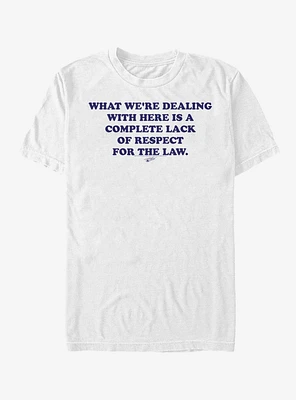 Smokey and the Bandit Lack of Respect T-Shirt