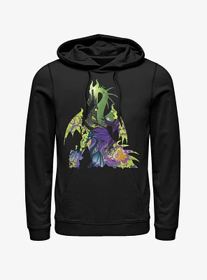 Disney Sleeping Beauty Maleficent Dragon Form Hoodie