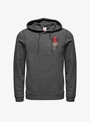 Marvel Deadpool Cutie Pie Faux Pocket Hoodie