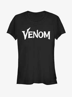 Marvel Venom White Logo Girls T-Shirt