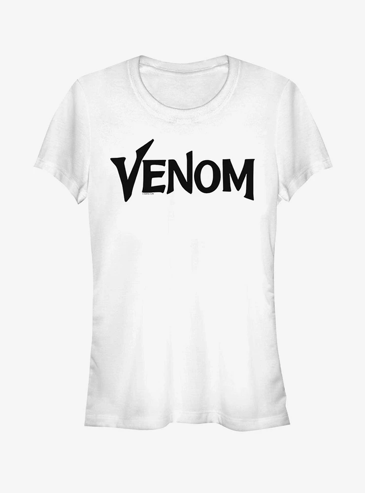 Marvel Venom Black Logo Girls T-Shirt
