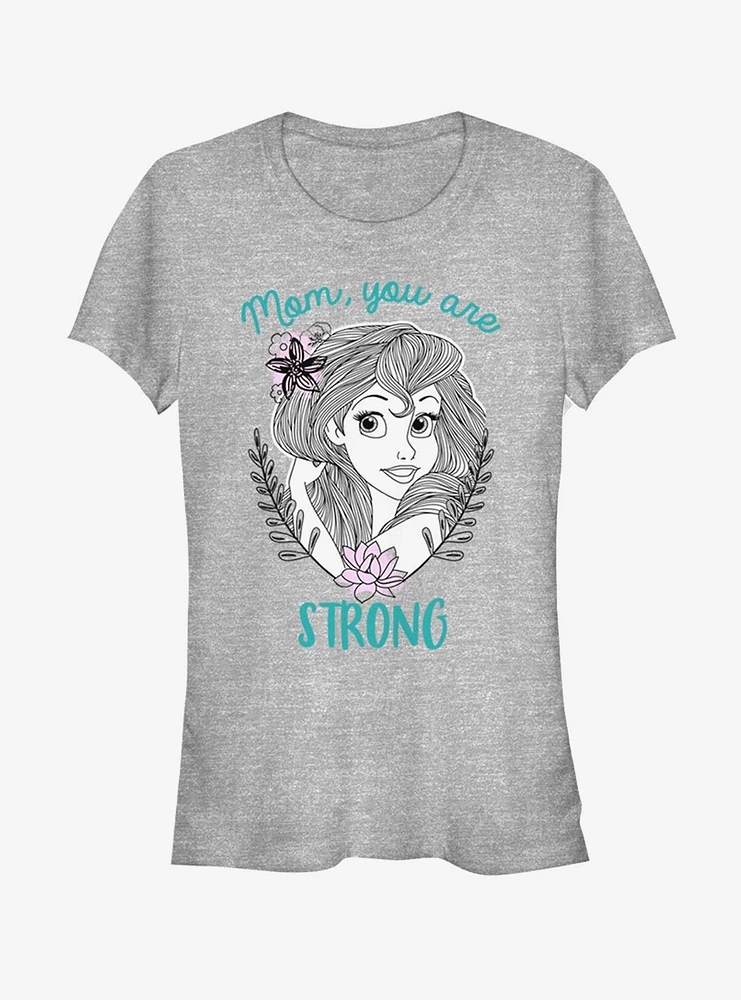Disney The Little Mermaid Strong Mom Girls T-Shirt