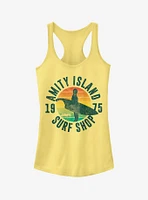 Jaws Retro Amity Island Surf Shop Girls Tank