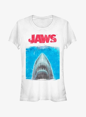 Jaws Movie Poster Girls T-Shirt