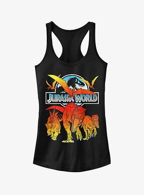 Jurassic World Fallen Kingdom Fire Dinosaurs Girls Tank