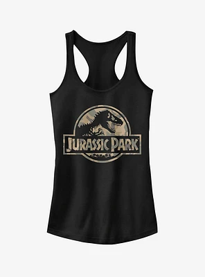 Camo Logo Girls Tank