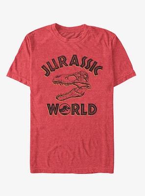 Jurassic World Fallen Kingdom Skull Fossil T-Shirt