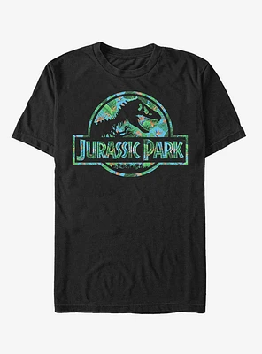 Floral T Rex Logo T-Shirt