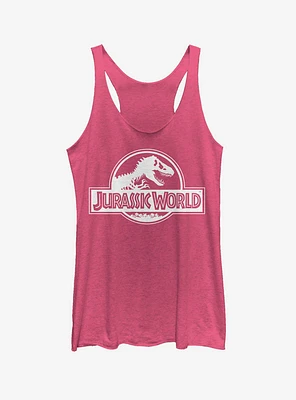 Simple T. Rex Logo Girls Tank