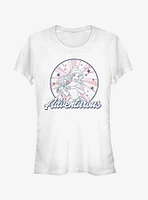 Beauty And The Beast Stars Adventurous Belle Girls T-Shirt