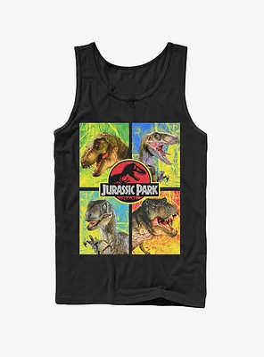 T. Rex and Velociraptor Tank