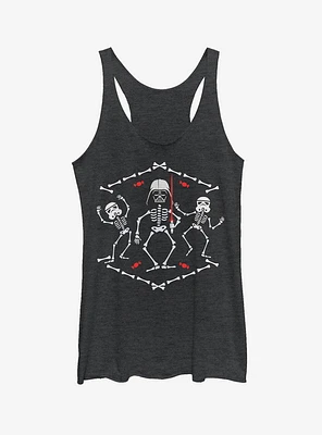 Halloween Vader Skeleton Dance Girls Tank